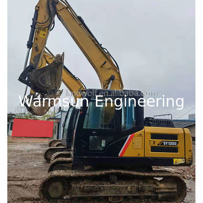 13500 KG ISUZU Engine Used Crawler Excavator for Home XCMG Zoomlion Sany 215 135 225